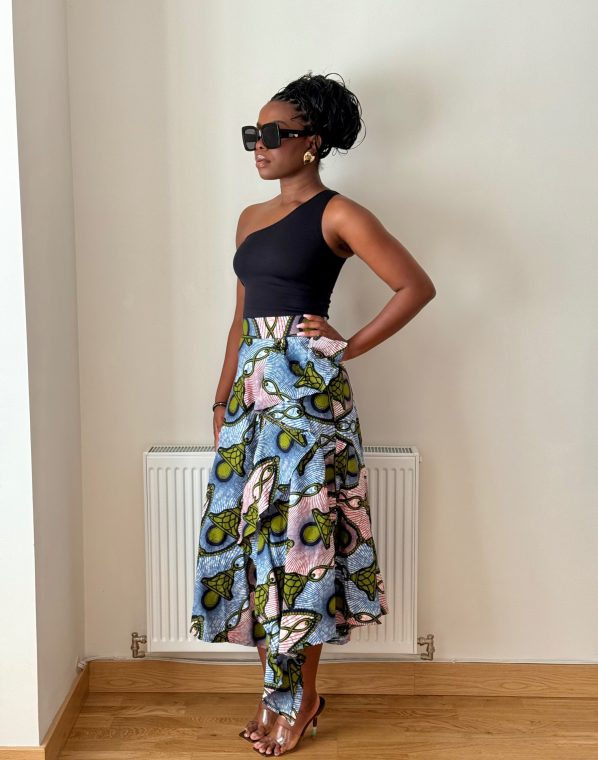 ATITI skirt in Blue - Image 4