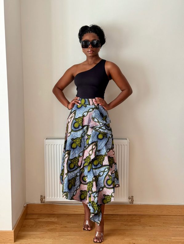 ATITI skirt in Blue - Image 2