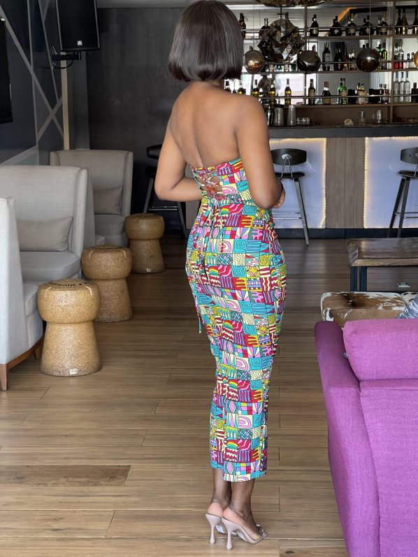 OSUN bustier midi dress - Image 6