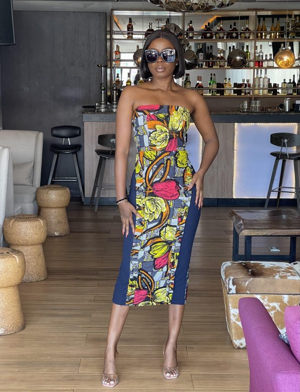 BOLANLE midi dress