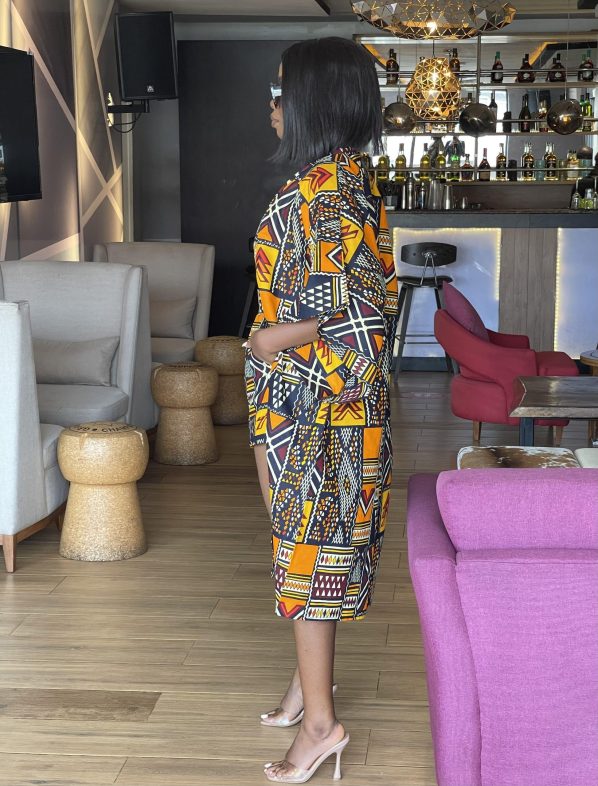 NIOLA 3 PCS SET IN BROWN ANKARA - Image 4