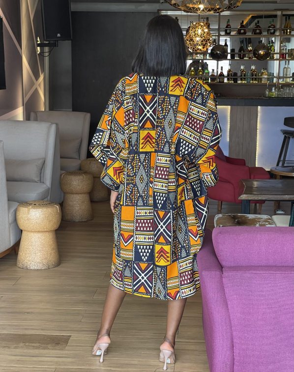 NIOLA 3 PCS SET IN BROWN ANKARA - Image 5