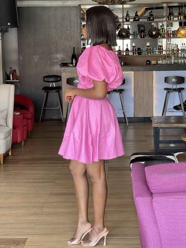 AMANZA mini dress in Pink - Image 4
