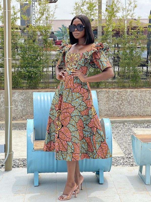 VELLETTA midi dress - Image 5