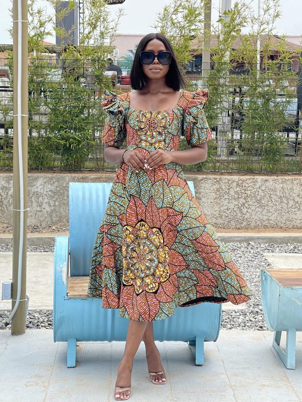 VELLETTA midi dress - Image 3