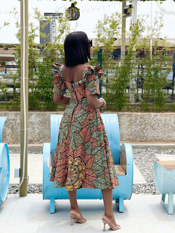 VELLETTA midi dress - Image 6