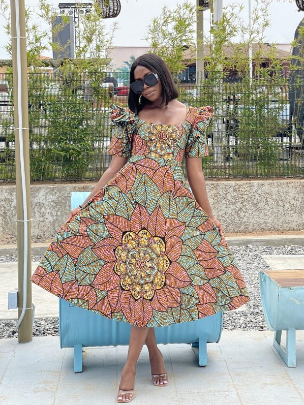 VELLETTA midi dress - Image 2