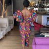 OSUN bustier midi dress-Pink - Image 5