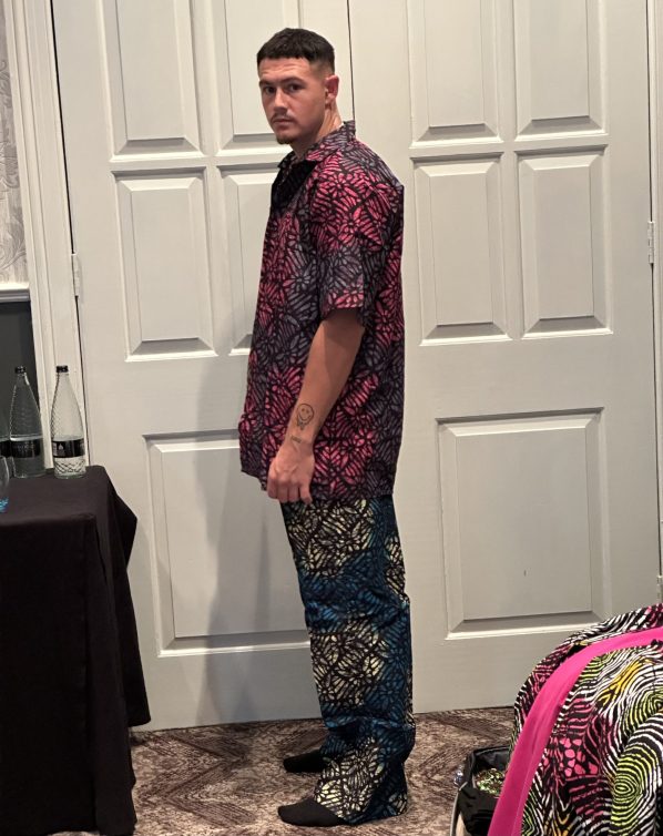 OBIGHO pants set in Ankara print - Image 4