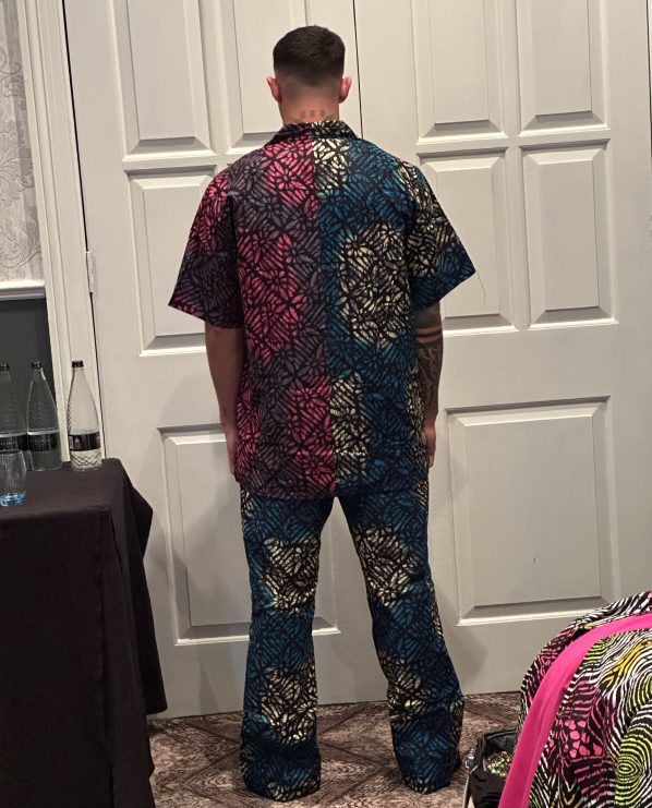 OBIGHO pants set in Ankara print - Image 5