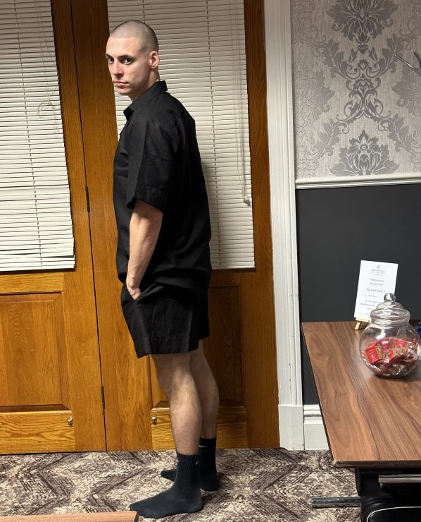ASORO shorts set in Black - Image 4