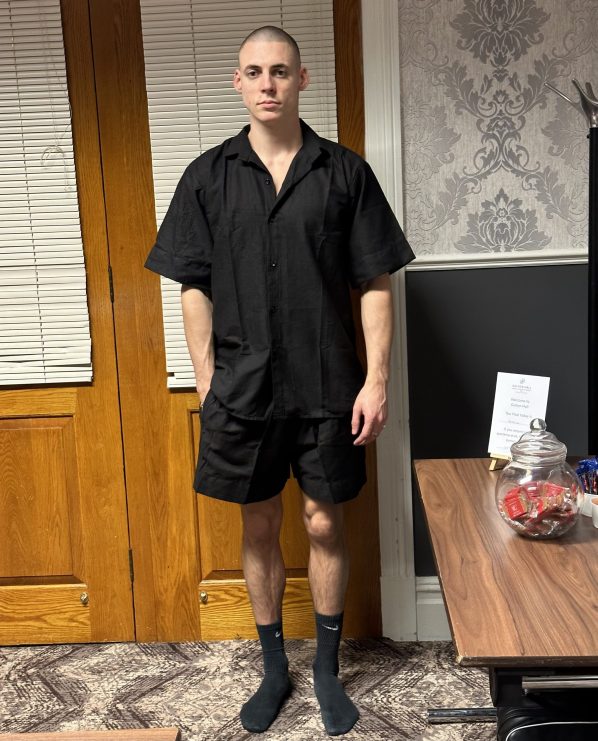 ASORO shorts set in Black