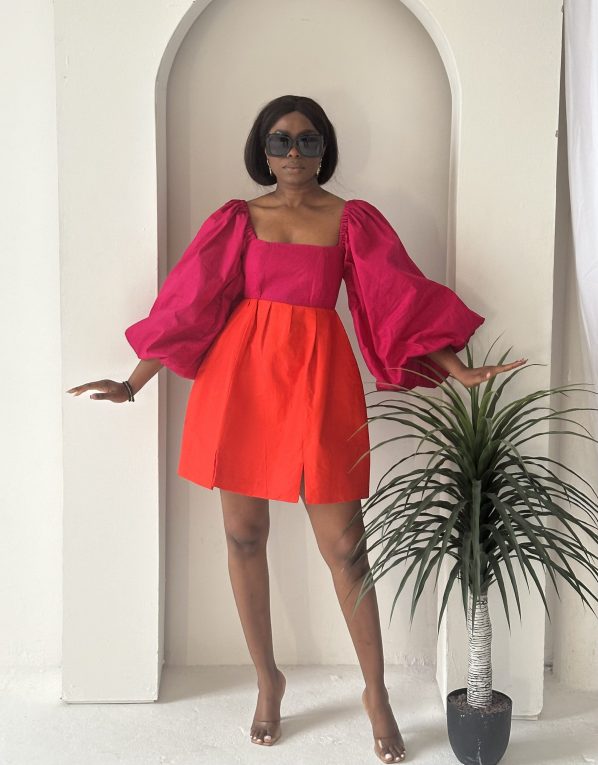 YUWA mini in Pink/Orange - Image 2