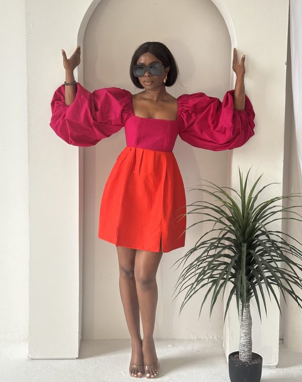 YUWA mini in Pink/Orange - Image 3