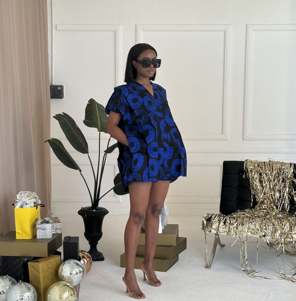 JATTO shorts set in Blue - Image 4