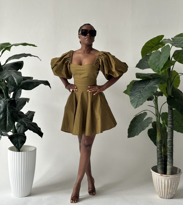 AMANZA mini in Olive - Image 3