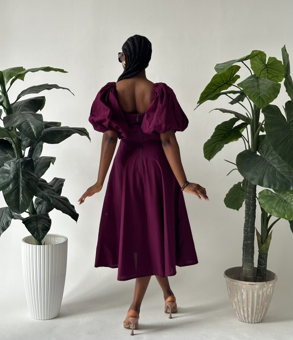AMANZA midi in Purple - Image 5