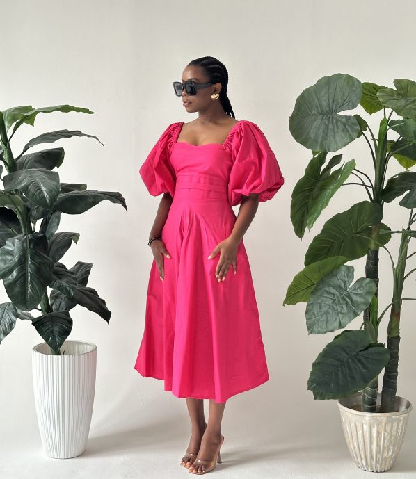 AMANZA midi in Pink - Image 4