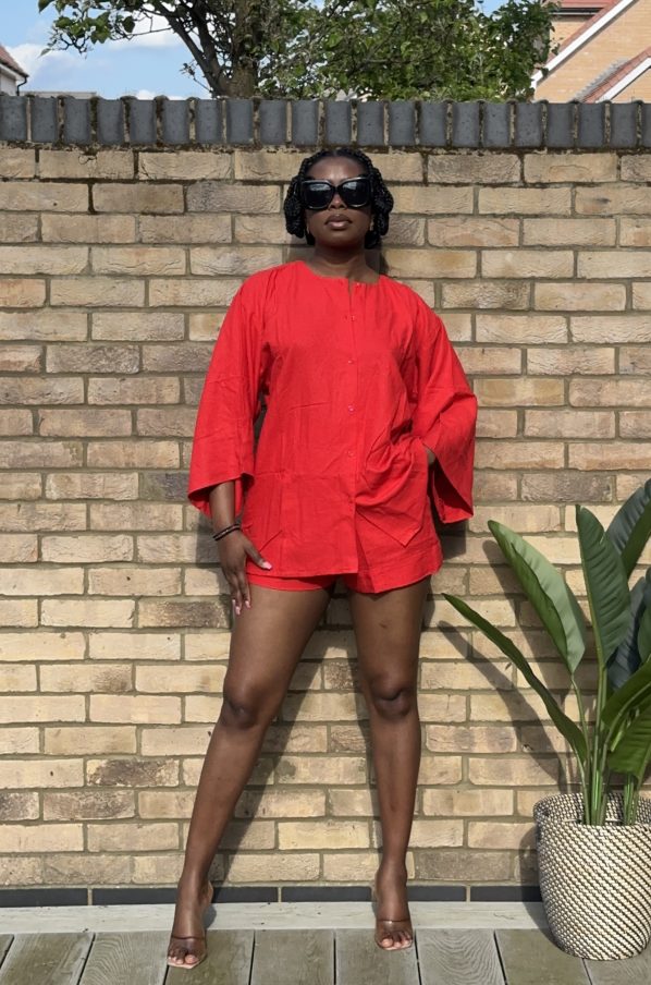IRO shorts set in Red
