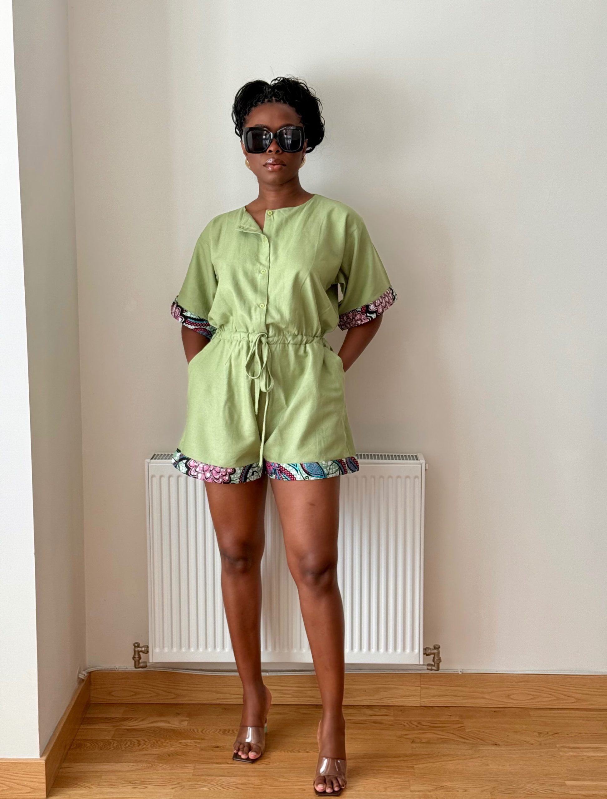 RAFFY Playsuit Lemon