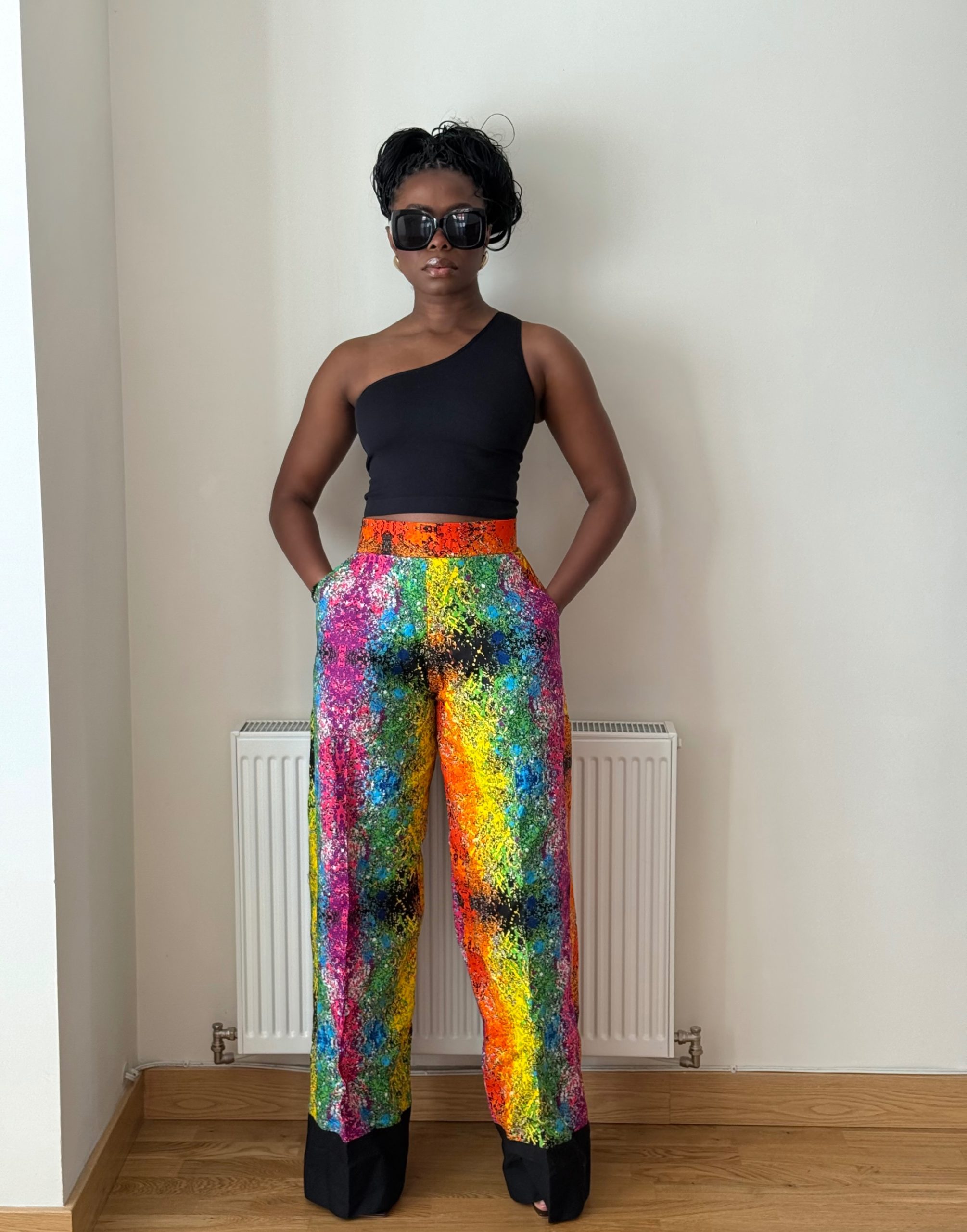 KHENA pants in Rainbow