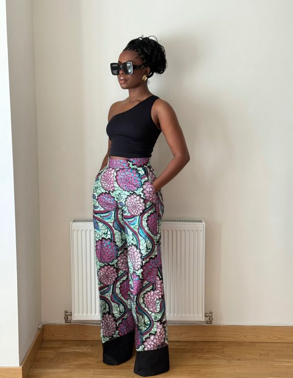 KHENA pants in Purple - Image 4