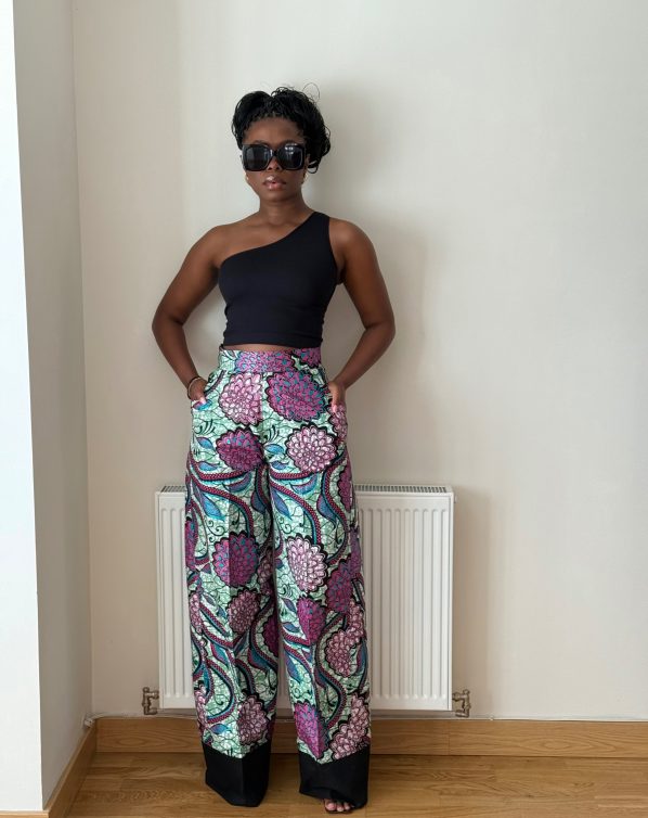 KHENA pants in Purple - Image 2