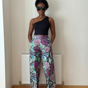 KHENA pants in Purple