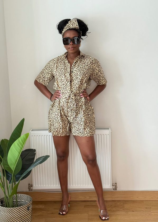 OBEBO Playsuit and scarf
