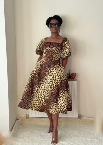 MONIFE midi in Brown