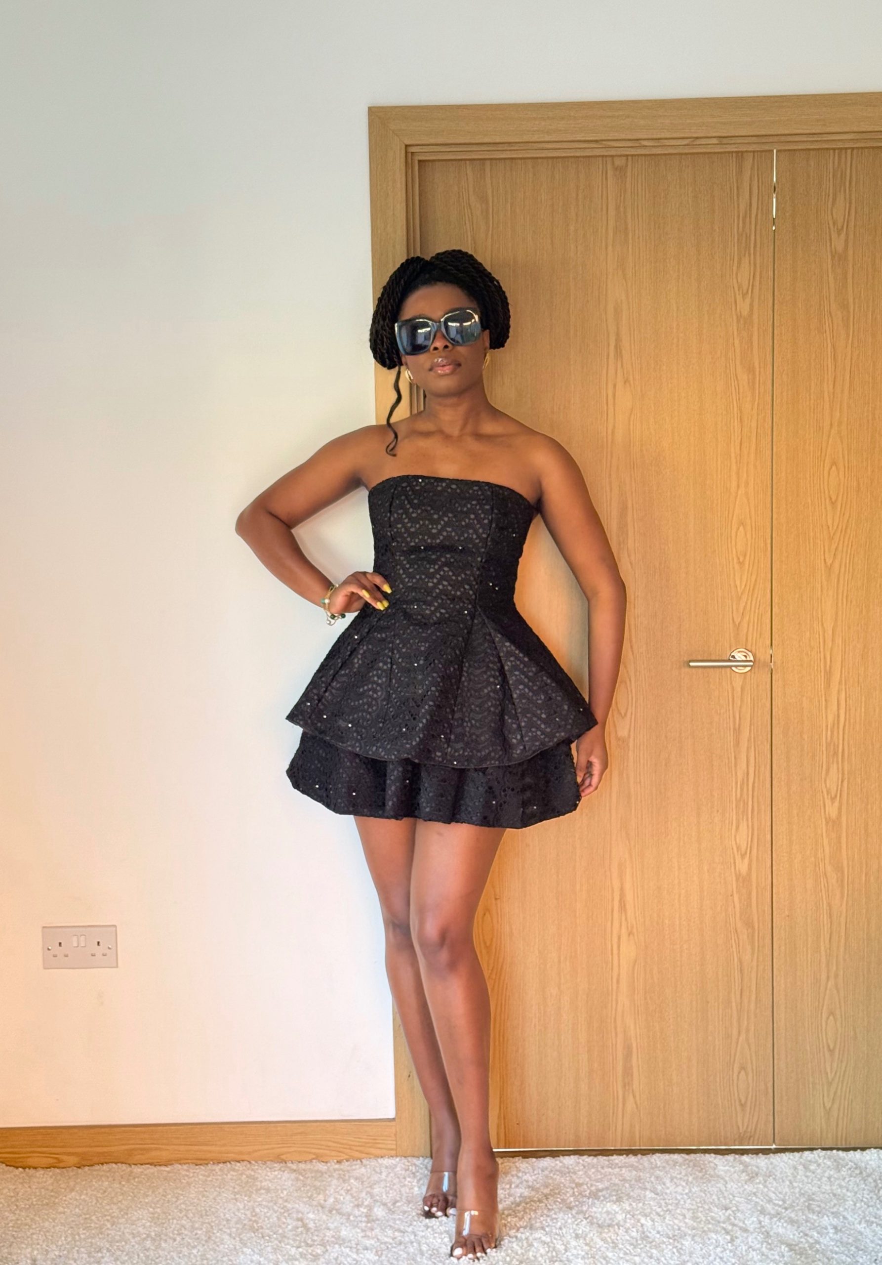 NERO 2pcs set in Lace