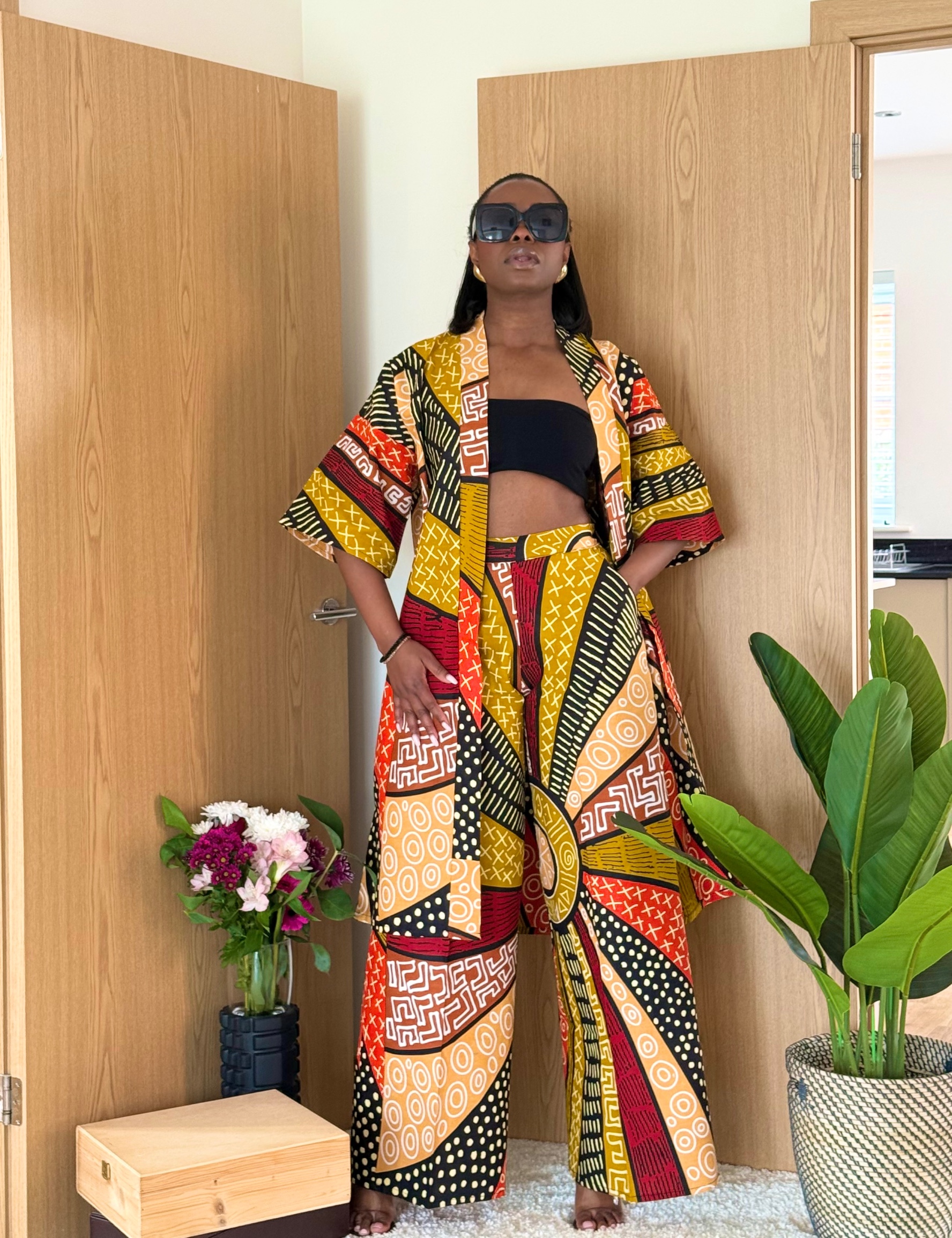 GYASI 2pcs pants set