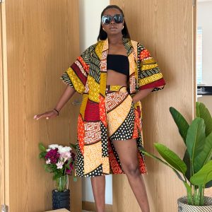 GYASI 2pcs shorts set